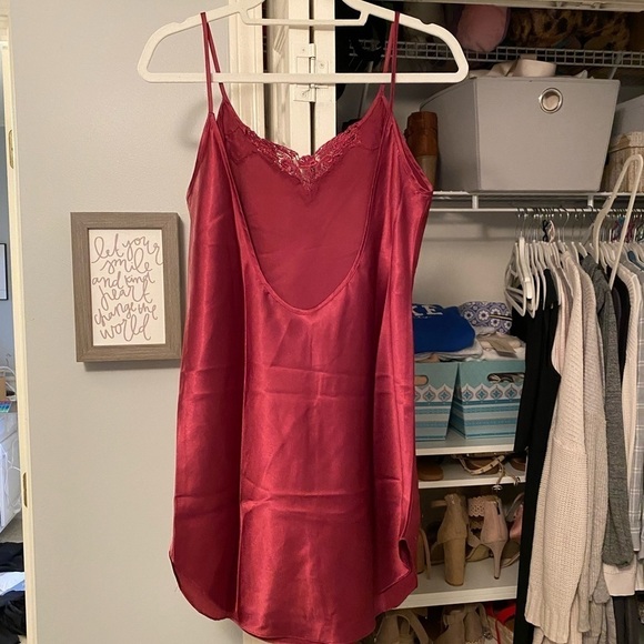 La Intimates Maroon Slip - Picture 4 of 8